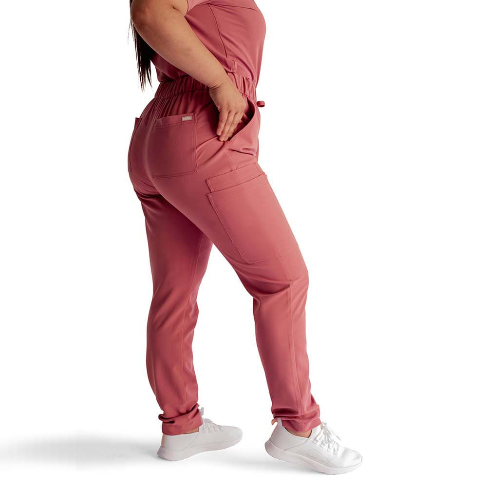 Women’s Scrub Pants #301 in Vintage Pink